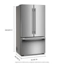Counter-Depth French Door Refrigerator with Internal Water Dispenser view 12