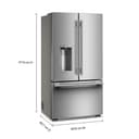 Counter-depth French Door Refrigerator With Intelligent Auto Fill view 14