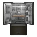 23.8 cu. ft. 36" Counter-Depth French Door Platinum Interior Refrigerator with PrintShield™ Finish view 12