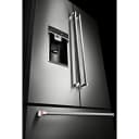 23.8 cu. ft. Counter-Depth French Door Platinum Interior Refrigerator with PrintShield™ Finish view 1