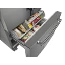 23.8 cu. ft. Counter-Depth French Door Platinum Interior Refrigerator with PrintShield™ Finish view 90