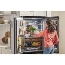 23.8 cu. ft. Counter-Depth French Door Platinum Interior Refrigerator with PrintShield™ Finish view 10