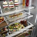 23.8 cu. ft. Counter-Depth French Door Platinum Interior Refrigerator with PrintShield™ Finish view 37