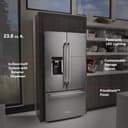 23.8 cu. ft. Counter-Depth French Door Platinum Interior Refrigerator with PrintShield™ Finish view 46