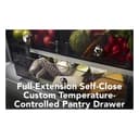 23.8 cu. ft. Counter-Depth French Door Platinum Interior Refrigerator with PrintShield™ Finish view 42