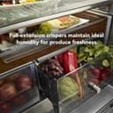 23.8 cu. ft. Counter-Depth French Door Platinum Interior Refrigerator with PrintShield™ Finish view 31