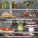23.8 cu. ft. Counter-Depth French Door Platinum Interior Refrigerator with PrintShield™ Finish view 97
