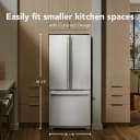 20 Cu. Ft. 30-inch Width Standard Depth French Door Refrigerator With Printshield® Finish And Interior Dispense view 7
