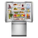 20 Cu. Ft. 30-inch Width Standard Depth French Door Refrigerator With Printshield® Finish And Interior Dispense view 2