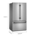 31 Cu. Ft. French Door Refrigerator With Interior Water And Ice view 3
