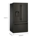 30 Cu. Ft. French Door Refrigerator With Exterior Water And Ice view 3