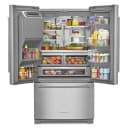 26.8 Cu. Ft. Standard-depth French Door Refrigerator With Exterior Ice And Water Dispenser view 3