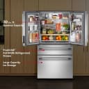 30 Cu. Ft. French Door Refrigerator With Interior Water And Ice And Freshchill™ Full-width Refrigerated Drawer view 5