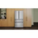 30 Cu. Ft. French Door Refrigerator With Interior Water And Ice And Freshchill™ Full-width Refrigerated Drawer view 4