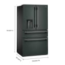 29 Cu. Ft. French Door Refrigerator With Exterior Water And Ice And Freshchill™ Full-width Refrigerated Drawer view 2