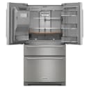 26.2 Cu. Ft. Multi-Door French Door Refrigerator with Platinum Interior view 3
