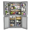 19.4 cu. ft. 36-inch wide Counter-Depth 4-Door Refrigerator with PrintShield Finish view 4