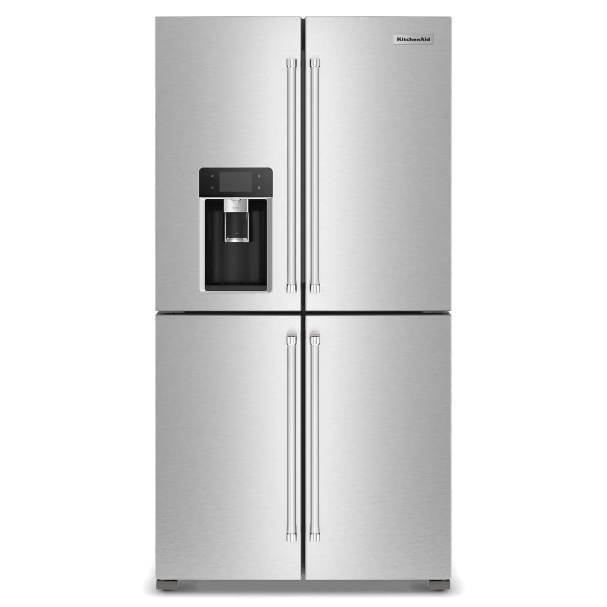 36" Counter-Depth 19.4 Cu Ft 4-Door Refrigerator with Flexible Temperature Zone