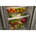 20.8 Cu. Ft. Counter-depth Side-by-side Refrigerator With Exterior Ice And Water Dispenser In Black Ore view 10