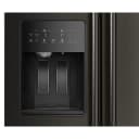 20.8 Cu. Ft. Counter-depth Side-by-side Refrigerator With Exterior Ice And Water Dispenser In Black Ore view 14