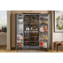 28.7 Cu. Ft. Side-by-side Refrigerator With Panoramic Led Lighting view 6