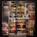 28.7 Cu. Ft. Side-by-side Refrigerator With Panoramic Led Lighting view 7