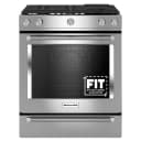 30-inch 5-burner Dual Fuel Convection Slide-in Range With Baking Drawer view 21