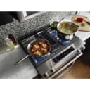30-inch 4-burner Dual Fuel Downdraft Slide-in Range view 5