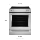 30-inch 5-element Electric Convection Slide-in Range With Baking Drawer view 9