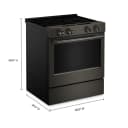 5.3 Cu. Ft. Smart Slide-in Electric Range With Two Even-heat™ Hyper Elements And Convection Cooking Modes view 3