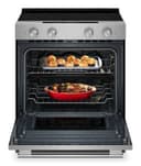 5.3 Cu. Ft. Smart Slide-in Electric Range with Two Even-Heat™ Hyper Elements and Convection Cooking Modes view 2