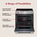 5.3 Cu. Ft. Smart Slide-in Electric Range with Two Even-Heat™ Hyper Elements and Convection Cooking Modes view 5
