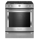 30-Inch 5-Burner Gas Slide-In Convection Range view 29
