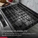 30-Inch 5-Burner Gas Slide-In Convection Range view 2