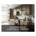 30-Inch 5-Burner Gas Slide-In Convection Range view 15