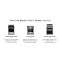 30-Inch 5-Burner Gas Slide-In Convection Range view 3