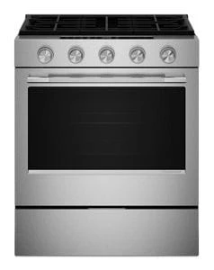 5.0 Cu. Ft. Smart Slide-in Gas Range with Convection Cooking Modes