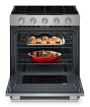 5.0 Cu. Ft. Smart Slide-in Gas Range with Convection Cooking Modes view 2