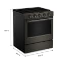 5.0 Cu. Ft. Smart Slide-in Gas Range With Convection Cooking Modes And 2-in-1 Burner view 3