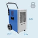 110-Pint Portable Commercial Dehumidifier view 2