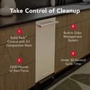 15 in. Built-In Trash Compactor with Built-In Odor Management System view 14