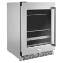 24" Beverage Center with Glass Door and Metal-Front Racks view 1