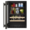 4.8 Cu. Ft. 24-Inch Beverage Center with 14-Wine Bottle Capacity and Wood-Front Racks in view 2