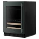 24" Beverage Center With Glass Door And Wood-front Racks view 5