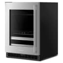 24" Beverage Center With Glass Door And Metal-front Racks view 6