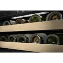 24" Panel-Ready Beverage Center with Wood-Front Racks view 7