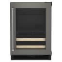 24" Panel-Ready Beverage Center with Wood-Front Racks view 1