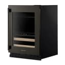 24" Beverage Center With Glass Door And Wood-front Racks view 7
