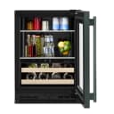 4.8 Cu. Ft. 24-Inch Beverage Center with 14-Wine Bottle Capacity and Wood-Front Racks in view 2