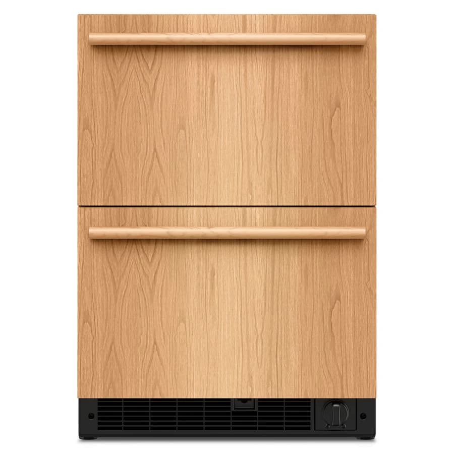 4.2 Cu. Ft. 24-Inch Panel-Ready Undercounter Double-Drawer Refrigerator and Freezer